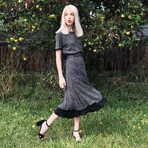 SOLD ⚠️ EMANUEL UNGARO vintage 90s silk midi dress